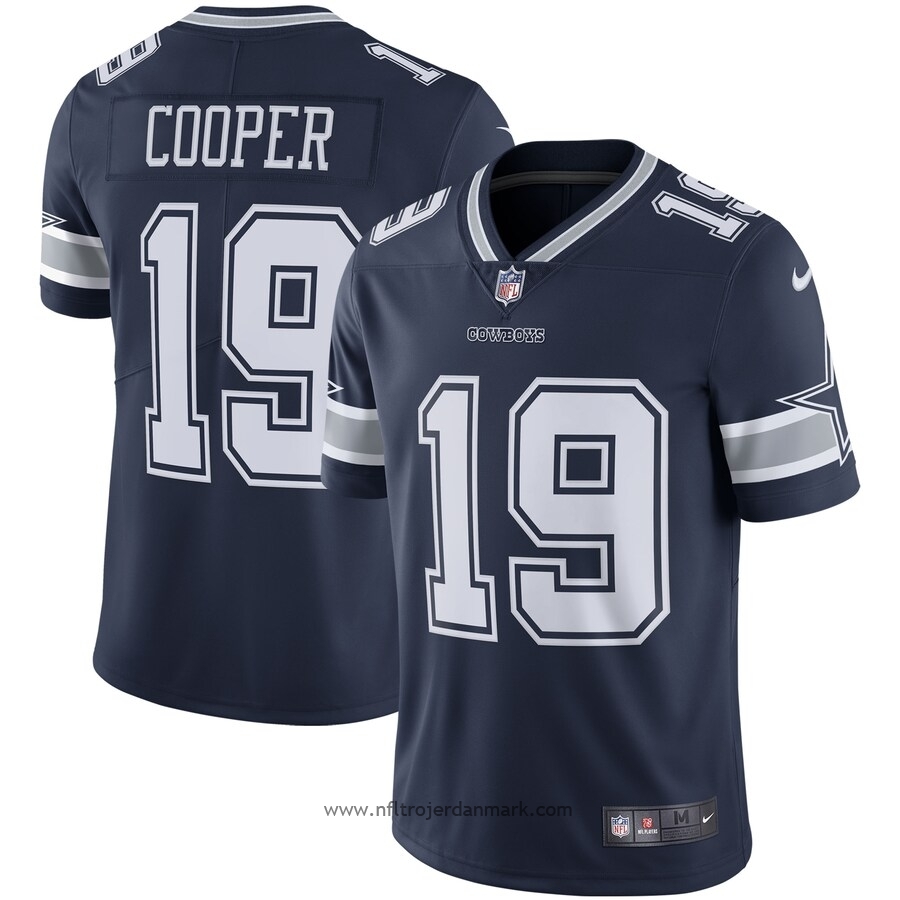 Mænd Dallas NFL Trøje Cooper Navy Vapor – nfl trøje|Amerikansk fodbold|nfl tøj danmark